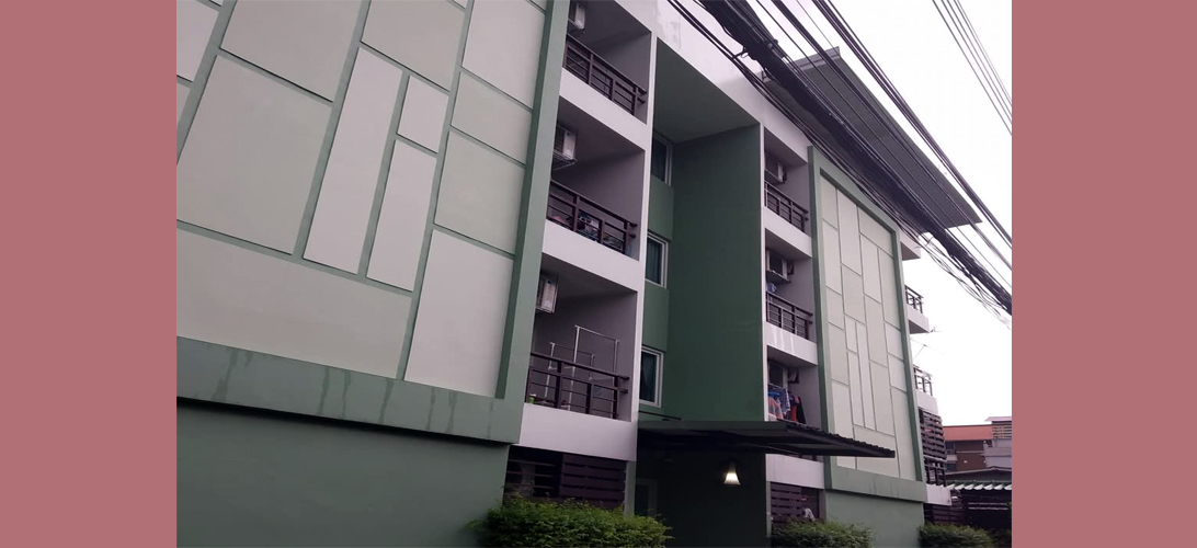 หอพัก ให้เช่า ใกล้แอร์พอร์ตลิงค์หัวหมาก รถไฟฟ้าสายสีเหลืองสถานีศรีกรีฑา ราคา4500 ติดถนนใหญ่ ทีพักรายเดือน